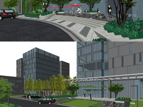 現(xiàn)代工廠高層建筑園林景觀規(guī)劃設(shè)計(jì)方案su模型圖下載 圖片133.98mb 植物景觀庫 su模型