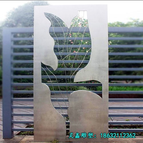 剪紙文化不銹鋼鏤空雕塑 亳州白鋼雕塑剪紙價(jià)格