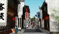 徽州文化商業(yè)街區(qū)su精品建筑與景觀設(shè)計(jì)模型的下載地址,sketchup草圖大師模型,建筑室內(nèi),園林建筑裝飾設(shè)計(jì)素材