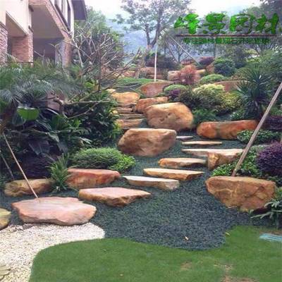 峰景園林供應(yīng)內(nèi)蒙古園林假山石 黃蠟石 園林石刻字 鵝卵石鋪地 園林設(shè)計(jì)