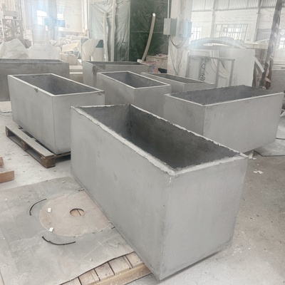 GRC花箱創(chuàng)意園藝從GRC長(zhǎng)方形花盆開始 廣東GRC廠家